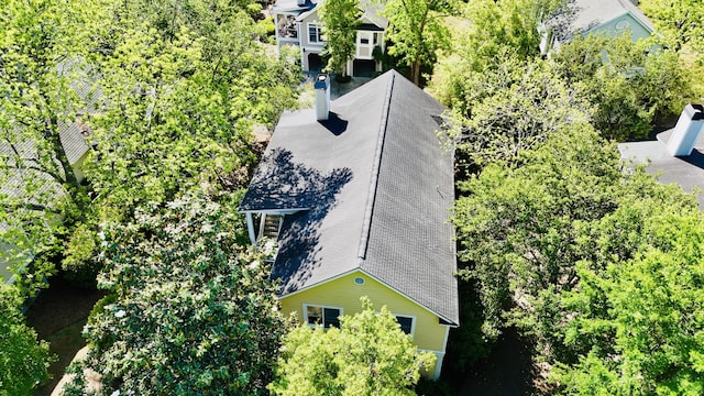 aerial view of property and surrounding area
