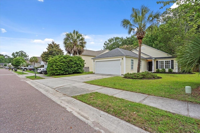 3486 Ashwycke St, Mount Pleasant, SC 29466 - single story home featuring an attached garage, concrete driveway, and a front lawn