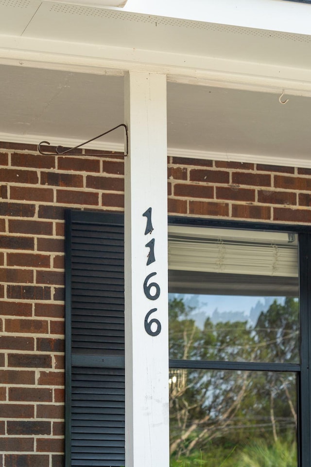 1166 Julian Clark Rd, Charleston, SC 29412 - exterior view of brick siding