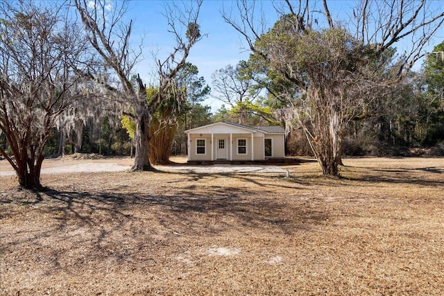 view of front of house with a porch