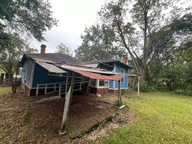 view of rear view of house