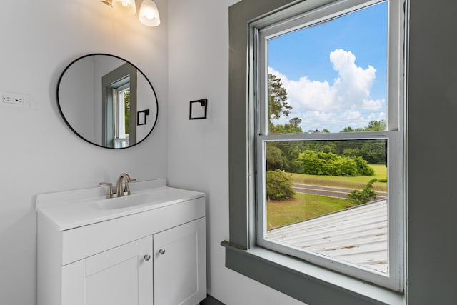 285 Roosevelt Dr, Saint Stephen, SC 29479 - bathroom with plenty of natural light and vanity