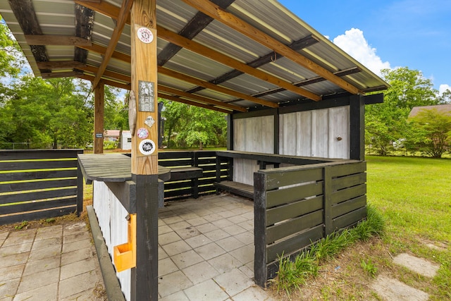 285 Roosevelt Dr, Saint Stephen, SC 29479 - view of patio