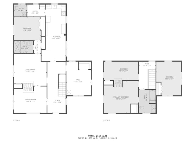 285 Roosevelt Dr, Saint Stephen, SC 29479 - room layout