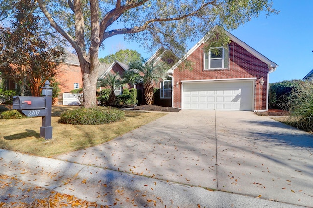 2707 Waterpointe Cir, Mount Pleasant, SC 29466 - traditional home with brick siding, driveway, and an attached garage