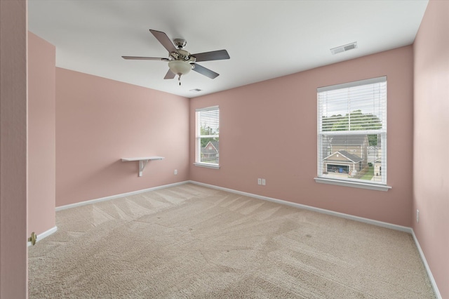 1533 Bluewater Way, Charleston, SC 29414 - carpeted empty room featuring a ceiling fan and baseboards