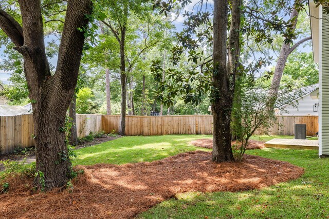 2960 Blackfish Rd, Johns Island, SC 29455 - view of yard featuring central AC
