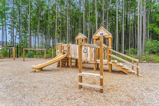 view of communal playground