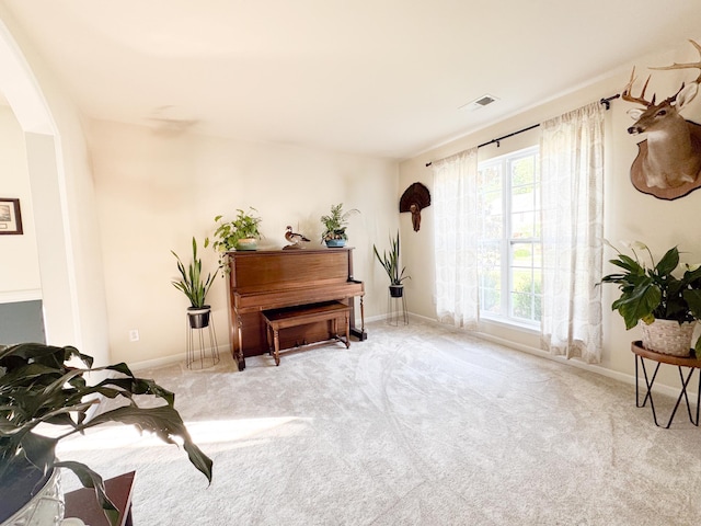 9229 N Moreto Cir, Summerville, SC 29485 - living area featuring baseboards, carpet floors, and plenty of natural light