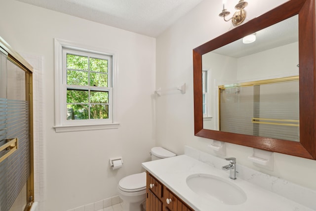 712 Wakendaw Blvd, Mount Pleasant, SC 29464 - bathroom featuring vanity, a stall shower, and tile patterned floors