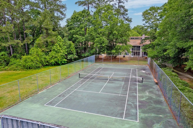 7955 Timbercreek Ln Unit 1807, North Charleston, SC 29418 - view of tennis court with fence