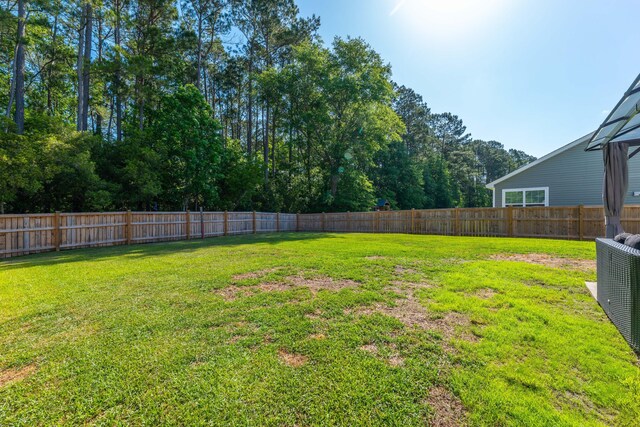 435 Foxbank Plantation Blvd, Moncks Corner, SC 29461 - view of yard with a fenced backyard