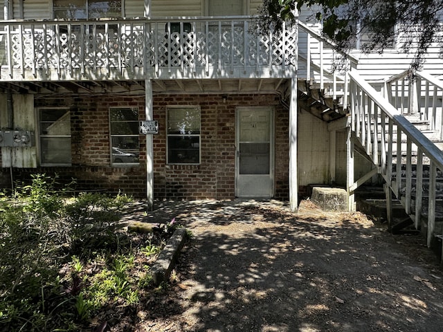 927 N Lemacks St, Walterboro, SC 29488 - view of exterior entry with brick siding