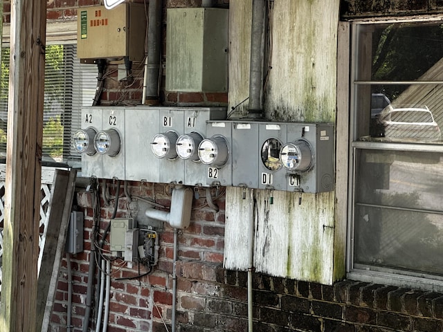 927 N Lemacks St, Walterboro, SC 29488 - utility room with electric meter