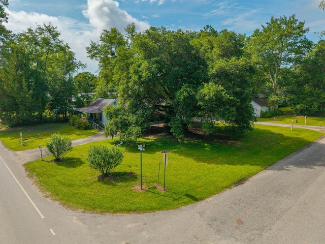 145 Ravenell Dr, Saint Stephen, SC 29479 - obstructed view of property with a front yard