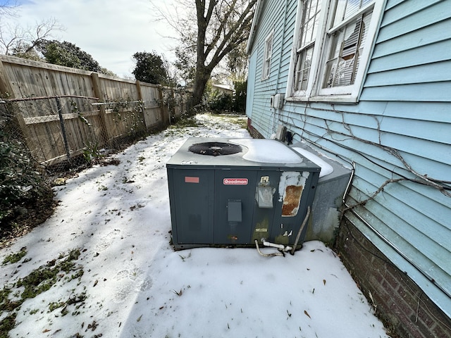 exterior details featuring central air condition unit