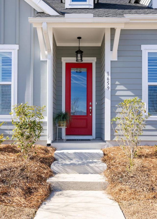 view of property entrance