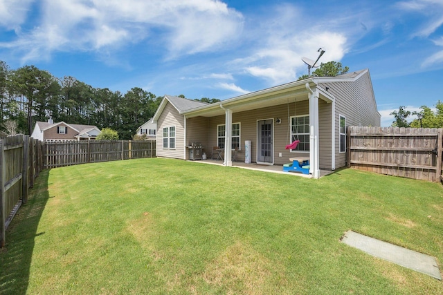 201 Maywood Dr, Moncks Corner, SC 29461 - back of house featuring a patio and a fenced backyard