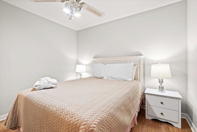 1025 Scaup Ct, Kiawah Island, SC 29455 - bedroom featuring wood finished floors and ceiling fan