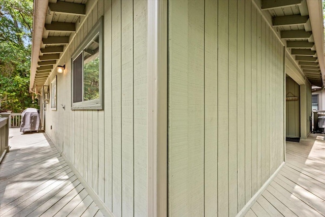 1025 Scaup Ct, Kiawah Island, SC 29455 - wooden deck with grilling area