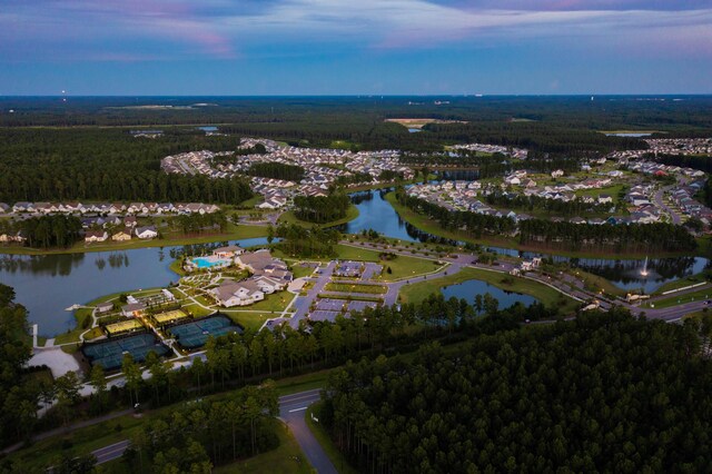 629 Marsh Cove Cir, Summerville, SC 29486 - view of property location with a large body of water and a heavily wooded area