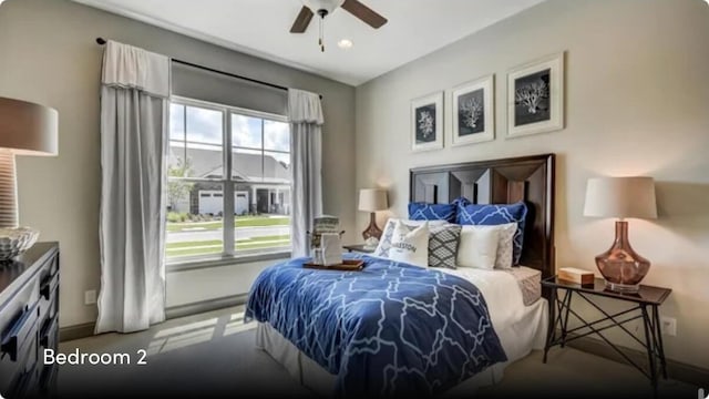 629 Marsh Cove Cir, Summerville, SC 29486 - bedroom with a ceiling fan
