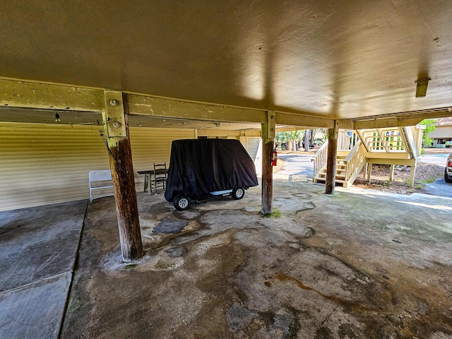 837 Club Cottage Rd, Edisto Island, SC 29438 - view of patio / terrace featuring stairs
