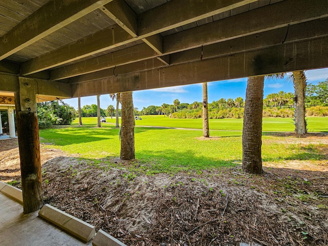 837 Club Cottage Rd, Edisto Island, SC 29438 - view of green lawn with golf course view