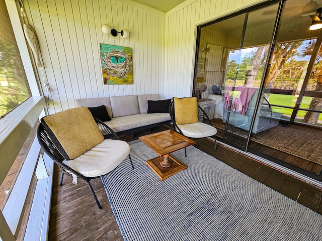 837 Club Cottage Rd, Edisto Island, SC 29438 - view of sunroom / solarium