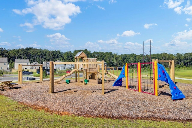 view of community playground