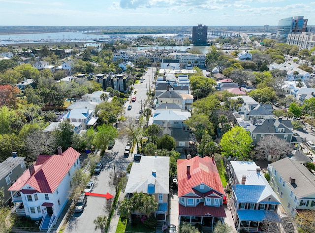 birds eye view of property featuring a residential view