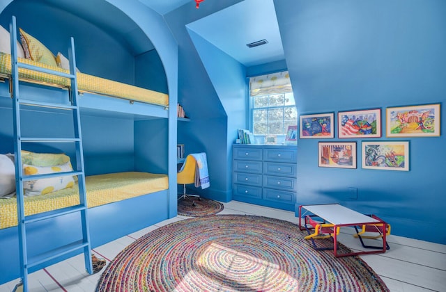 view of tiled bedroom