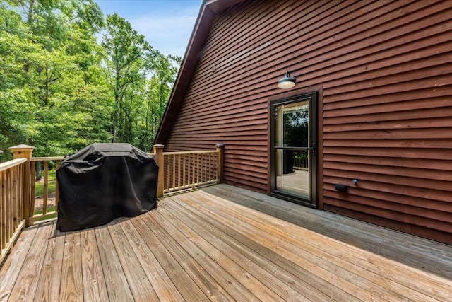 6840 Early Jersey Rd, Meggett, SC 29449 - deck with area for grilling