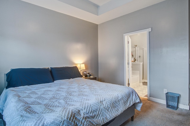 3639 Pimmit Pl, Ladson, SC 29456 - bedroom featuring carpet flooring, baseboards, and ensuite bath