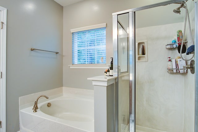 3639 Pimmit Pl, Ladson, SC 29456 - bathroom featuring a stall shower and a bath
