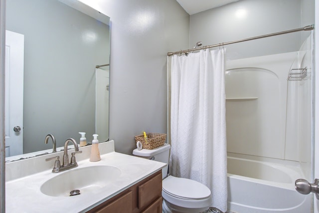 3639 Pimmit Pl, Ladson, SC 29456 - bathroom featuring toilet, shower / bath combination with curtain, and vanity
