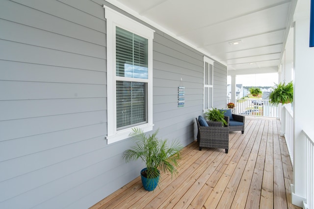 397 Woodgate Way, Summerville, SC 29485 - wooden deck with covered porch