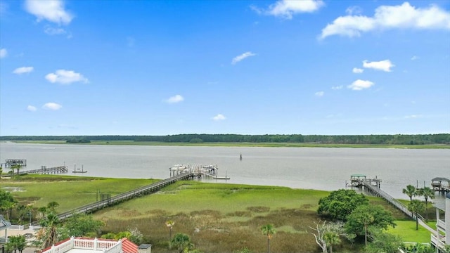 property view of water