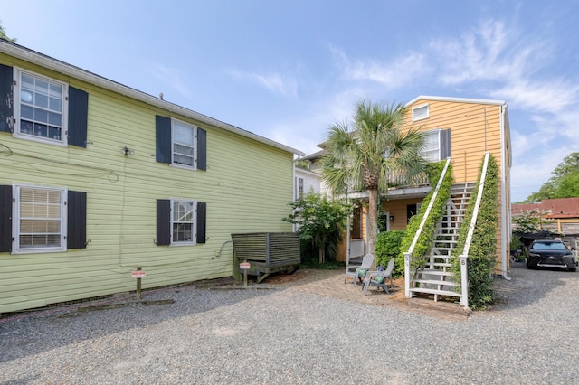 51/2 Kracke St Unit A, Charleston, SC 29403 - back of property with stairs