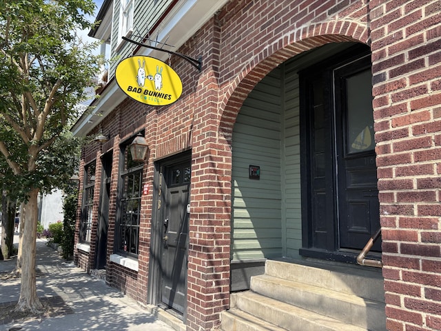 51/2 Kracke St Unit A, Charleston, SC 29403 - entrance to property with brick siding