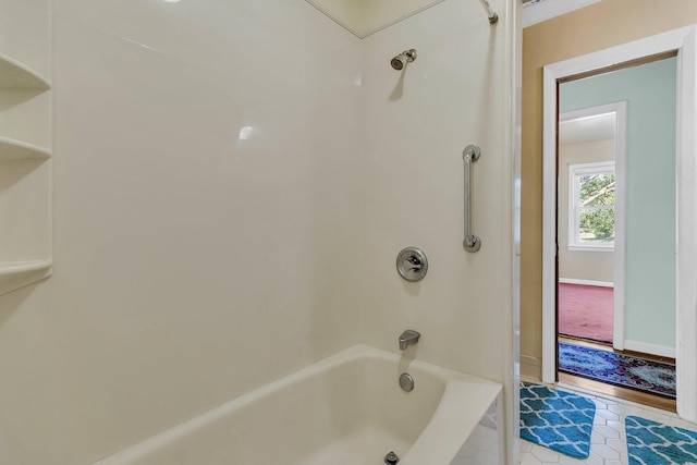 1143 Winborn Dr, Charleston, SC 29412 - bathroom with shower / tub combination and tile patterned floors