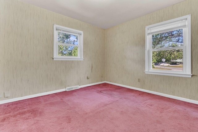 1143 Winborn Dr, Charleston, SC 29412 - empty room featuring carpet flooring, baseboards, and visible vents