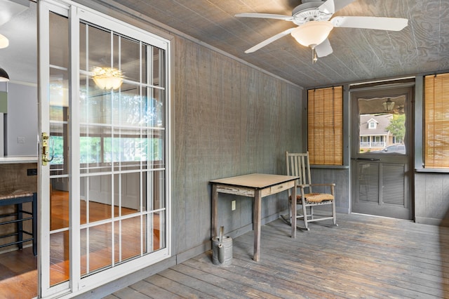 4075 Brown St, Orangeburg, SC 29118 - view of unfurnished sunroom