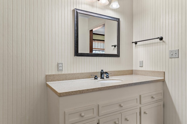 4075 Brown St, Orangeburg, SC 29118 - bathroom featuring vanity