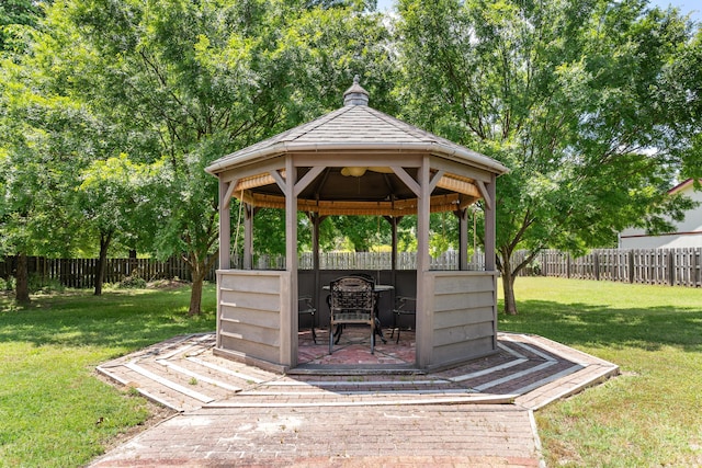 4075 Brown St, Orangeburg, SC 29118 - view of patio with a gazebo