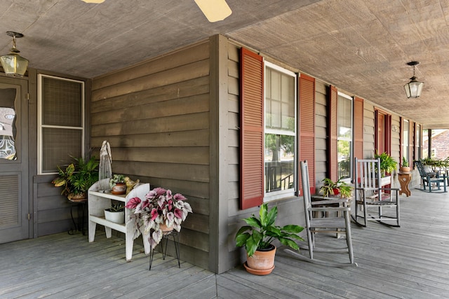 4075 Brown St, Orangeburg, SC 29118 - wooden deck featuring a porch