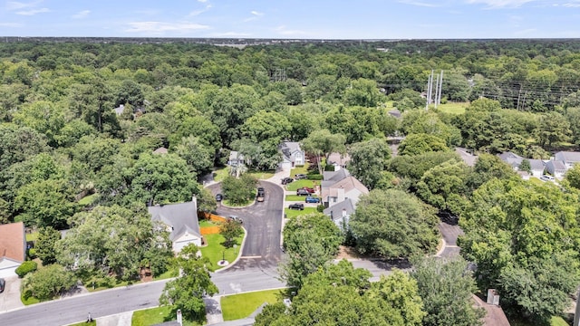 2773 Forest Dew Ct, Charleston, SC 29414 - aerial view of property and surrounding area with a heavily wooded area