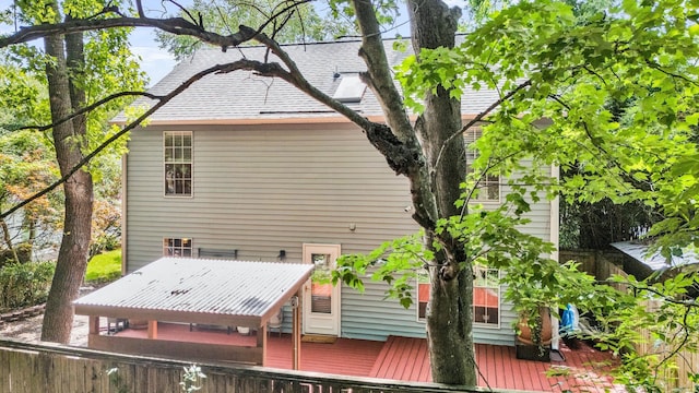 2773 Forest Dew Ct, Charleston, SC 29414 - back of property featuring a deck and a shingled roof