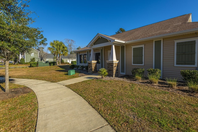 1607 Roustabout Way, Charleston, SC 29414 - view of side of property featuring a lawn