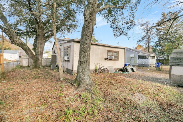 view of rear view of house